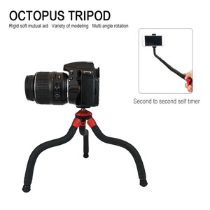 Universal flexible pulpo teléfono <span class=keywords><strong>celular</strong></span> trípode para la cámara <span class=keywords><strong>y</strong></span> teléfono inteligente con control remoto <span class=keywords><strong>y</strong></span> 360 bola - Product Image 5