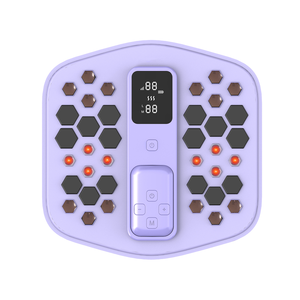 Tapis de massage des pieds électrique EMS à lumière rouge intelligent avec pierres de massage, prix usine - Product Image 4