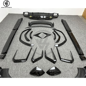 Kit de Conversión de Carrocería Estilo Topcar en Fibra de Carbono Forjada, Capó, Labio Delantero, Alerón Trasero, Difusor Trasero para Lambo URUS 2018-2019 - Product Image 4