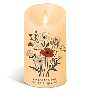 Velas LED sin Llama con Cardenal EffiPrint para Memorial, Condolencias, Pegatinas de Cristal, Decoración del Hogar, Regalos por la Pérdida de un Ser Querido, Diwali - Product Image 1