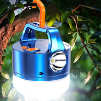 RTS Portable Super Lumineux LED Spot Solaire Tente Lumière D'urgence Marché De Nuit Lumière Camping En Plein Air Lumière avec Télécommande