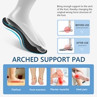 Vente en gros Fabricant Logo personnalisé Inserts de soutien de la voûte plantaire amortisseur absorbant les chocs Semelles orthopédiques pour chaussures de sport