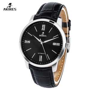 Montre Homme Custom proprio Logo <span class=keywords><strong>orologi</strong></span> meccanici moda minimalista in pelle orologio automatico - Product Image 6