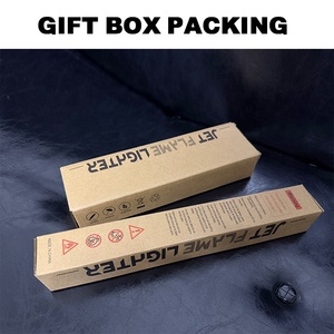 Briquet torche à flamme jet télescopique coupe-vent rechargeable avec lumière COB, briquet personnalisé pour cigarettes, cadeaux, longue portée, pour <span class=keywords><strong>bouteille</strong></span> - Product Image 6