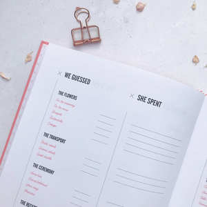 LABON <strong>Personalised</strong> Soft Green Hardback Leather Cover Sublimation Modern <strong>Wedding</strong> <strong>Planner</strong> - Product Image 6