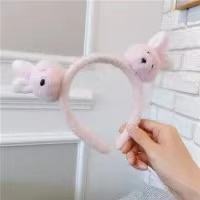 Bandeau pour les cheveux de poupée en peluche de bébé mignon de qualité OEM bandeau pour femme ornement de cheveux de <span class=keywords><strong>dinosaure</strong></span> bandeau d'oreille de lapin pour animaux - Product Image 3