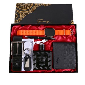 Set <span class=keywords><strong>Regalo</strong></span> Elegante di Lusso per Affari Transfrontalieri: Portafoglio Intelligente, Cintura, Smartwatch, Occhiali da Sole - <span class=keywords><strong>Regalo</strong></span> per Papà, Fidanzato, Padre - Product Image 5