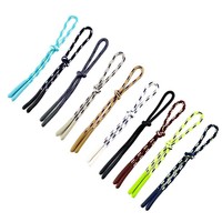 Grosir kustom penarik ritsleting celup silikon 3mm Slider untuk pakaian tas tas jinjing ritsleting