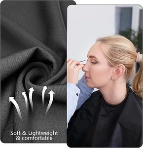Cape de <span class=keywords><strong>coiffeur</strong></span> imperméable professionnelle pour hommes/femmes avec broderie personnalisée LOGO Pint pour la <span class=keywords><strong>coupe</strong></span> de cheveux et le maquillage - Product Image 4