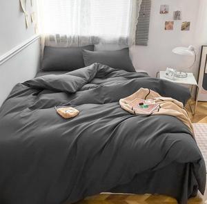 Juego <span class=keywords><strong>de</strong></span> Ropa <span class=keywords><strong>de</strong></span> Cama <span class=keywords><strong>de</strong></span> Poliéster 100% Transpirable Teñido con Hilo, Sábanas Cepilladas Personalizadas, Funda <span class=keywords><strong>de</strong></span> Edredón Barata al por Mayor <span class=keywords><strong>de</strong></span> Fábrica - ¡Gran Oferta! - Product Image 4