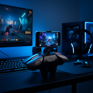 Joystick de jeu pour téléphone portable avec poignée ergonomique et contrôle amélioré en matériau ABS - Product Image 2