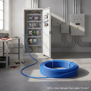 Cavo blu senza alogeni da 100 m, 10 mm2 - Product Image 3