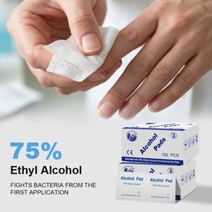 Toallitas Desinfectantes Estériles para el Hogar con <span class=keywords><strong>Alcohol</strong></span> Isopropílico al 70%, 3*6cm, 100 Unidades - Product Image 1