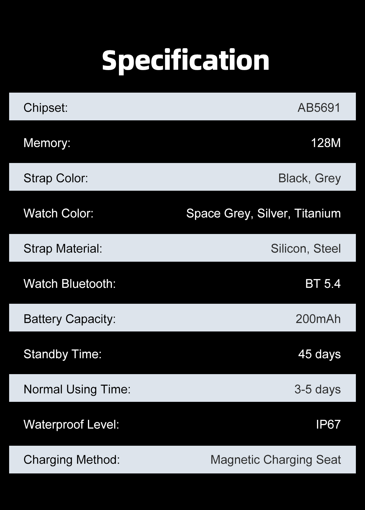 ultra slim smart watch