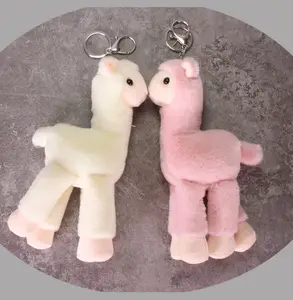 Stuffed Toy Kids Gift Anime Toy Backpack Schoolbag Pendant Plush Keychain Stuffed Toys Alpaca Hecion Life Size