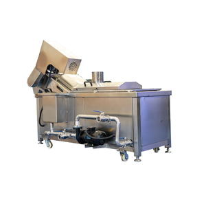 เครื่องทอดแบบต่อเนื่องเต็มรูปแบบอัตโนมัติสำหรับถั่วเขียว<span class=keywords><strong>เม็ด</strong></span><span class=keywords><strong>มะม่วง</strong></span>หิมพานต์ถั่วลิสงหัวหอมถั่วชิกพีพร้อมมอเตอร์เป็นส่วนประกอบหลัก - Product Image 3