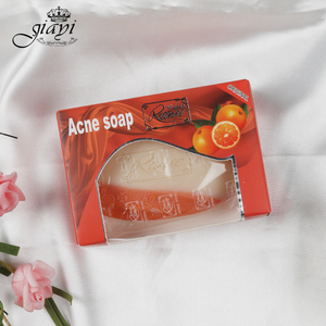 Savon artisanal anti-acné <span class=keywords><strong>Madame</strong></span> Ranee à l'orange et à la vitamine C pour la zone intime féminine - Barre nettoyante pour éliminer l'acné et les boutons - Product Image 1