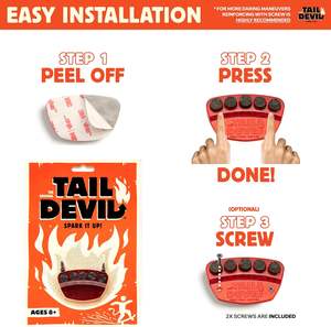 Tail Devil Ultimate Skateboard Spark Plate: el accesorio para skaters con un efecto de chispas genial - Product Image 4