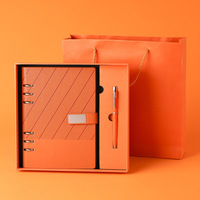 Carnet personnalisé haut de gamme sans fil avec reliure collée, boîte cadeau de 100 feuilles, cadeau promotionnel d'entreprise pour impression de logo commercial
