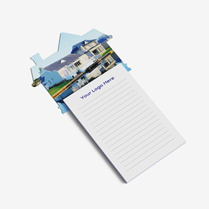Imán de nevera promocional al por mayor con diseño personalizado, bloc de notas, regalos para agencias inmobiliarias, regalos para casas abiertas, publicidad para servicios del hogar y negocios - Product Image 3