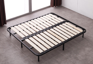 Meubles de luxe 200x180, <span class=keywords><strong>lattes</strong></span> en bois massif, cadre de lit, base de lit <span class=keywords><strong>pliable</strong></span> - Product Image 5