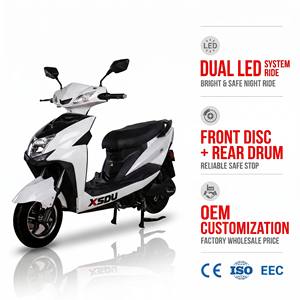 Scooter Eléctrico Rápido y Económico de Largo Alcance Todoterreno, Producto Chino CKD Más Vendido, Motocicleta Eléctrica para Adultos - Product Image 1