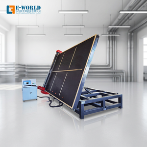 เครื่องตัดกระจก CNC อัตโนมัติเต็มรูปแบบ Eworld พร้อมฟังก์ชั่นพลิก โครงสร้างเหล็ก กำลังไฟ 12KW รองรับความหนาของกระจก 2-19 มม. - Product Image 1