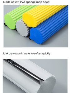 Polyvinyl rượu miếng bọt biển lau đầu chất lượng cao sàn làm sạch công nghiệp PVA lau thay thế đầu PVA ma thuật tẩy Con lăn PVA - Product Image 4