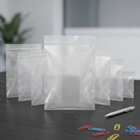 Sacs refermables transparents de haute qualité ; Sacs en polyéthylène refermables imperméables, adaptés à l'emballage de bijoux et de petites pièces