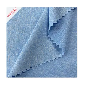 Polyester Spandex streç örme kumaş çabuk kuruyan UV yırtılmaz katyonik boyalar giysi kumaşı