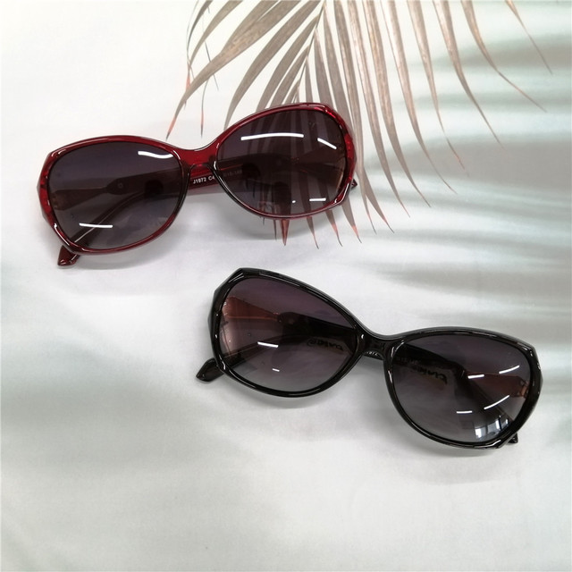 New Wholesale Designer Round Frame Plastic Personality Fashion Women UV400 Unisex Small Shade Oval Sunglasses Polarized
