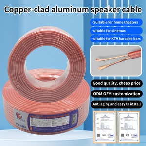 <span class=keywords><strong>Cable</strong></span> de Altavoz de Cobre Libre de Oxígeno de Fábrica, <span class=keywords><strong>Cable</strong></span> de Conexión Multimedia <span class=keywords><strong>para</strong></span> <span class=keywords><strong>Subwoofer</strong></span> Fever, <span class=keywords><strong>Cable</strong></span> Dedicado de 1.5mm - Product Image 5