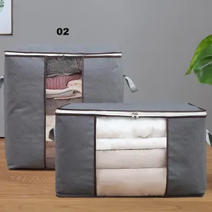 Household Hot Sale <b>Large</b> Capacity Storage Organizer Zipper Dustpoof Container Lightweight Luggage Bag - Product Image 3
