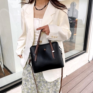 Sac à main rétro texturé, nouveau <span class=keywords><strong>style</strong></span> transfrontalier <span class=keywords><strong>S</strong></span> pour femme 2024, bandoulière à une épaule de grande capacité à la mode - Product Image 2