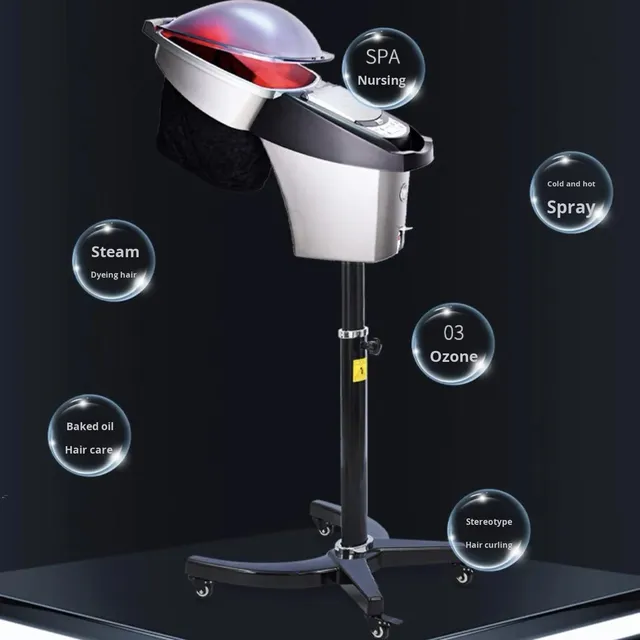 New Model Hair Steamer O3 Ozone Biochemical Device for Salon Hair Care