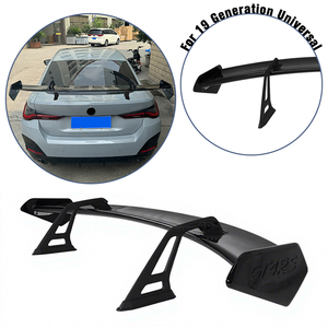 Car Glossy Black Swan Neck <strong>Spoiler</strong> ABS <strong>Rear</strong> <strong>Spoiler</strong> With Aluminum Bracket 19Th Gen Universal GT4RS Style <strong>Rear</strong> Wing for Sedan Car - Product Image 1