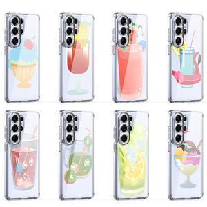 Le plus récent étui en TPU acrylique coloré de mode dans les sacs et étuis de téléphone portable pour <span class=keywords><strong>Samsung</strong></span> Galaxy S26 étui de téléphone à impression ultra personnalisée - Product Image 1