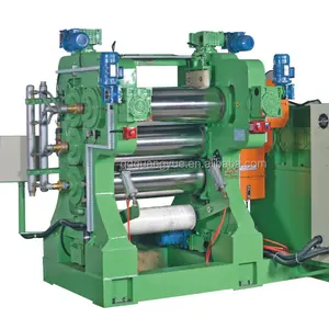 rubber calender Three roller calender machine for plastic sheet rubber sheet