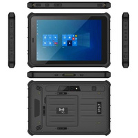 Tablette industrielle robuste 10,1'' avec processeur Intel Alder Lake N100, Windows, Wifi6, ports RJ45/RS232/HDMI, NFC, lecteur de codes-barres 2D, RFID UHF