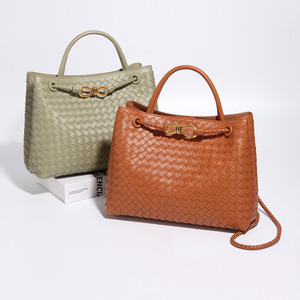 <span class=keywords><strong>Borse</strong></span> a tracolla da <span class=keywords><strong>donna</strong></span> di grande capacità produttori di <span class=keywords><strong>borse</strong></span> intrecciate in pelle sintetica di moda personalizzata RZCK - Product Image 3