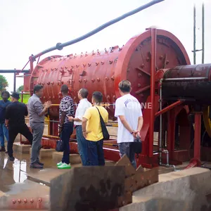 240TPD CIL Planta de Lixiviação de Recuperação Separador Processo de Revestimento de Ouro CIP Planta de Processamento para venda