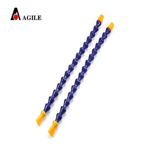 Bleu/Gris <span class=keywords><strong>Loc</strong></span> Ligne Modulaire Nylon 1/4bsp 40cm Longueur Buse Plate Eau De Refroidissement Huile Liquide De Refroidissement Tuyau pour Machine-Outil 40cm Bleu/Gris - Product Image 6