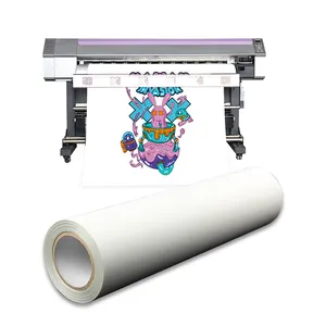免费样品韩国纺织生态溶剂纸htv乙烯基卷柔性聚氨酯可印刷热转印乙烯基卷t恤喷墨