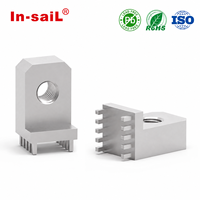 Borne de contact PCB en laiton étamé sans plomb haute puissance, à sertissage, élément de puissance Power Edge pour batterie EV, BMS, stockage d'énergie