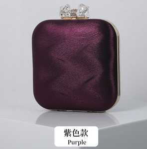Bolso <span class=keywords><strong>de</strong></span> mano con hebilla incrustada <span class=keywords><strong>de</strong></span> diamante para cena, elegante, elegante, fácil <span class=keywords><strong>de</strong></span> combinar - Product Image 2