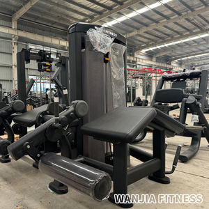 Alat Fitness Gym Komersial Heavy Duty, Mesin Curl Latihan Otot Kaki untuk Latihan Kekuatan - Product Image 5