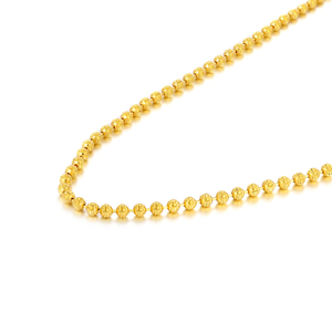 Collana PCX in oro massiccio 24K con perline, oro puro 99,9%, design reale pesante, regalo per fidanzamento/festa, <span class=keywords><strong>gioielli</strong></span> da <span class=keywords><strong>uomo</strong></span> - Product Image 5