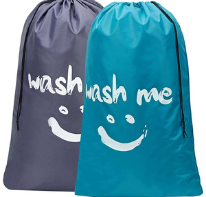 Tùy Chỉnh Sinh Thái 2Go Nylon Oxford Dây Kéo Công Suất Lớn Khô Làm Sạch Nhiệm Vụ Nặng Nề Túi Giặt - Product Image 4