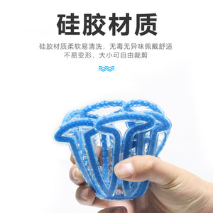 Yueli Silicone Helmet Inner Pad Soft Grip Design For <b>Cycling</b> Outdoor Use Multiple Colors Easy Installation - Product Image 3
