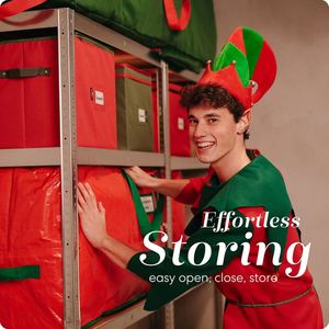 <b>Large</b> Capacity Foldable Oxford Cloth Christmas Tree Bag Xmas Wreath Storage Bag Wreath Bag - Product Image 6